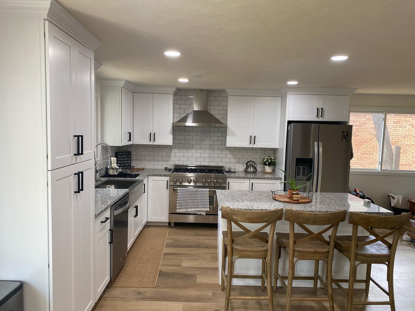 Finished remodel project